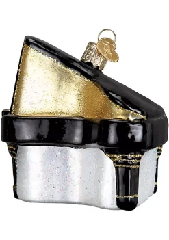 Top 10 😀 Old World 🎁 Christmas Musical Instruments Glass Blown Ornaments for 🎁 Christmas Tree Baby Grand Piano ❤️ -Old World Christmas Shop Belk 1981