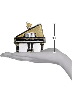 Top 10 😀 Old World 🎁 Christmas Musical Instruments Glass Blown Ornaments for 🎁 Christmas Tree Baby Grand Piano ❤️ -Old World Christmas Shop Belk 1982