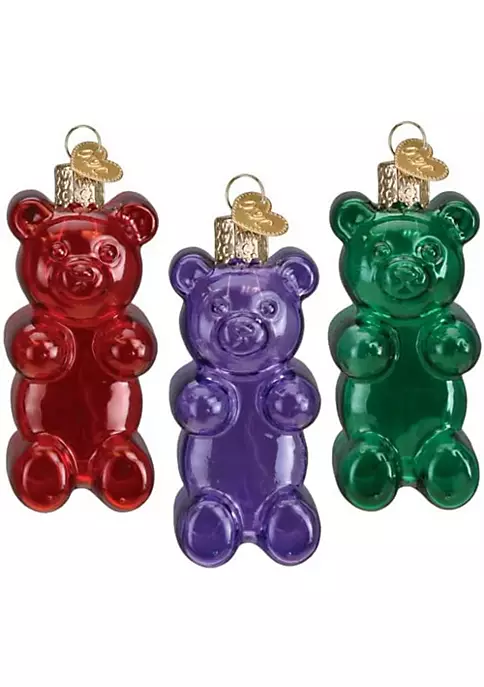 Cheap ๐ฏ Old World ๐ Christmas Jelly Bear Set Glass Blown Ornament for ๐ Christmas Tree โค๏ธ 4 Cheap ๐ฏ Old World ๐ Christmas Jelly Bear Set Glass Blown Ornament for ๐ Christmas Tree โค๏ธ - Image 2