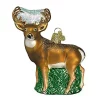 Buy 🤩 Old World 🎁 Christmas Whitetail Deer Glass Blown Ornament 😉 -Old World Christmas Shop Belk 1989