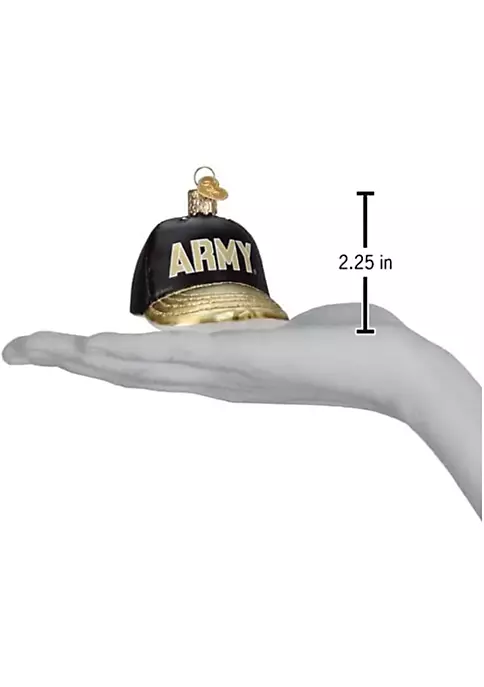 Outlet 😉 Old World 🎁 Christmas Glass Blown Tree Ornament, Army ⚾ Baseball Cap 🛒 5 Outlet 😉 Old World 🎁 Christmas Glass Blown Tree Ornament, Army ⚾ Baseball Cap 🛒 - Image 3
