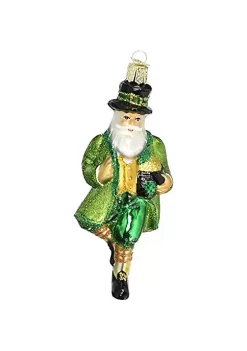 Outlet 👍 Old World 🎅 Christmas Irish Santa Glass Blown Ornament 👍