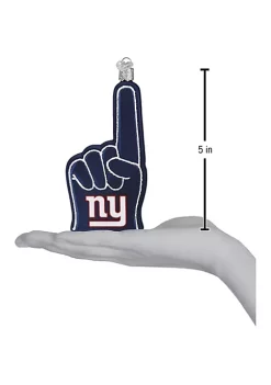 Cheapest 🔥 Old World 🎄 Christmas New York Giants Foam Finger Ornament For 🎄 Christmas Tree 💯 -Old World Christmas Shop Belk 2008