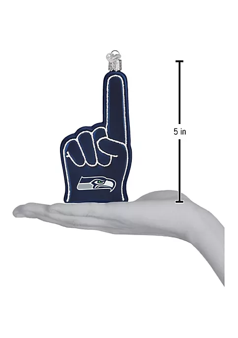 Discount π₯° Old World π Christmas Seattle Seahawks Foam Finger Ornament For π Christmas Tree π 6 Discount π₯° Old World π Christmas Seattle Seahawks Foam Finger Ornament For π Christmas Tree π - Image 4