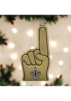 Flash Sale 👏 Old World 🎄 Christmas New Orleans Saints Foam Finger Ornament For 🎄 Christmas Tree 😉 -Old World Christmas Shop Belk 2025