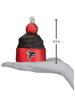 Promo 🤩 Old World 🎄 Christmas Atlanta Falcons Beanie Ornament For 🎄 Christmas Tree 😉 -Old World Christmas Shop Belk 2035