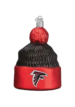 Promo 🤩 Old World 🎄 Christmas Atlanta Falcons Beanie Ornament For 🎄 Christmas Tree 😉 -Old World Christmas Shop Belk 2036