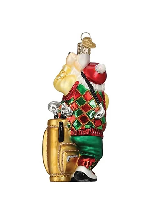 Brand new ๐ Old World ๐ Christmas Glass Blown Tree Ornament, Golfing Santa ๐ 5 Brand new ๐ Old World ๐ Christmas Glass Blown Tree Ornament, Golfing Santa ๐ - Image 3