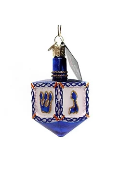 Outlet 🧨 Old World 🎄 Christmas Ornaments: Hanukkah Glass Blown Ornaments for 🎄 Christmas Tree 👏 -Old World Christmas Shop Belk 2043