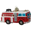 Coupon ⌛ Old World ❄ Christmas Glass Blown Ornaments, Fire Truck 😉 -Old World Christmas Shop Belk 2058
