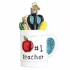 Wholesale 🤩 Old World ❄ Christmas Teacher Gifts Glass Blown Ornament 😍 -Old World Christmas Shop Belk 2063