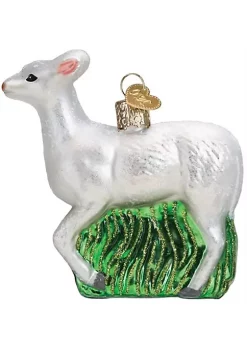 Deals ✔️ Old World ❄ Christmas Hanging Glass Tree Ornament, Seneca White Deer 🎁 -Old World Christmas Shop Belk 2072