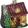 Cheap 🌟 Old World 🎄 Christmas 20026 Glass Blown Lake Cabin Ornament ⌛ -Old World Christmas Shop Belk 2097