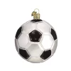 Promo ⭐ Old World 🎅 Christmas Glass Blown Ornament, Soccer Ball (#44012) 👍