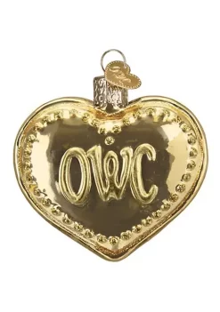 Budget ❤️ Old World 🎁 Christmas OWC Heart Glass Blown Ornament for 🎁 Christmas Tree 👍