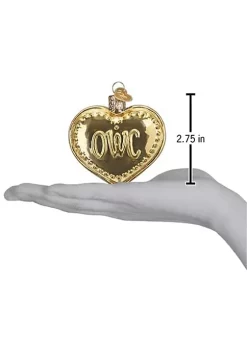 Budget ❤️ Old World 🎁 Christmas OWC Heart Glass Blown Ornament for 🎁 Christmas Tree 👍 -Old World Christmas Shop Belk 2108