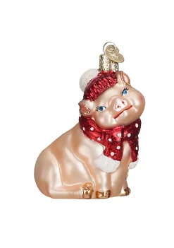 Best reviews of ❤️ Old World ❄ Christmas Ornament - Snowy Pig 🔔