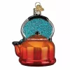 Brand new 😉 Old World 🎄 Christmas Tea Kettle Glass Blown Ornament 🎉 -Old World Christmas Shop Belk 2127