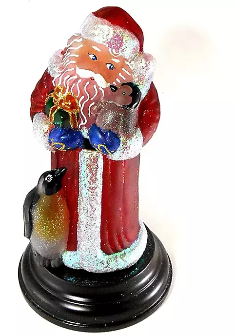 Brand new ๐คฉ Old World โ Christmas Santa with Penguin Pals โ Christmas Light Figurine, 11 ๐ 3 Brand new ๐คฉ Old World โ Christmas Santa with Penguin Pals โ Christmas Light Figurine, 11 ๐