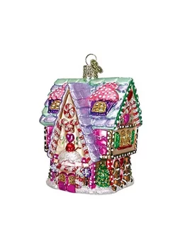 Discount ⭐ Old World 🎄 Christmas Cupcake Cottage Glass Blown Ornament 🛒 -Old World Christmas Shop Belk 2160