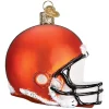 Cheapest 🔔 Old World 🎄 Christmas Cleveland Browns Helmet Ornament For 🎄 Christmas Tree ✔️ -Old World Christmas Shop Belk 2211