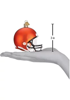 Cheapest 🔔 Old World 🎄 Christmas Cleveland Browns Helmet Ornament For 🎄 Christmas Tree ✔️ -Old World Christmas Shop Belk 2213