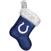 Cheapest ❤️ Old World 🎄 Christmas Indianapolis Colts Stocking Ornament For 🎄 Christmas Tree 😉 -Old World Christmas Shop Belk 2215