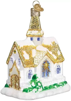 Best reviews of 👏 Old World 🎄 Christmas Golden Cathedral Glass Blown Ornament 🥰 -Old World Christmas Shop Belk 2221