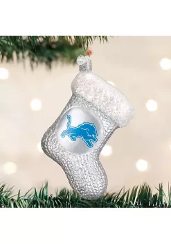Brand new 👍 Old World 🎄 Christmas Detroit Lions Stocking Ornament For 🎄 Christmas Tree 💯 -Old World Christmas Shop Belk 2229