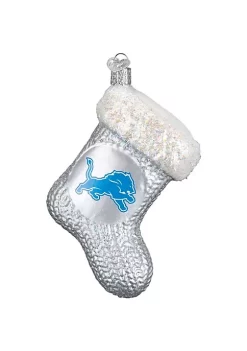 Brand new 👍 Old World 🎄 Christmas Detroit Lions Stocking Ornament For 🎄 Christmas Tree 💯 -Old World Christmas Shop Belk 2231