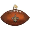 Best Pirce 🎁 Old World 🎄 Christmas New Orleans Saints Football Ornament For 🎄 Christmas Tree 🎁 -Old World Christmas Shop Belk 2237