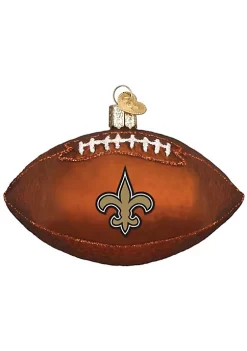 Best Pirce 🎁 Old World 🎄 Christmas New Orleans Saints Football Ornament For 🎄 Christmas Tree 🎁 -Old World Christmas Shop Belk 2241