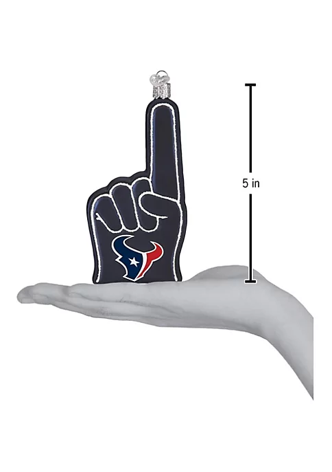 Wholesale β Old World β Christmas Houston Texans Foam Finger Ornament For β Christmas Tree π 6 Wholesale β Old World β Christmas Houston Texans Foam Finger Ornament For β Christmas Tree π - Image 4
