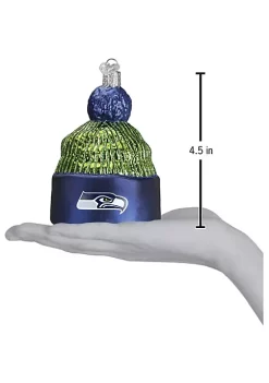 Best Sale 🎁 Old World 🎄 Christmas Seattle Seahawks Beanie Ornament For 🎄 Christmas Tree 💯 -Old World Christmas Shop Belk 2257