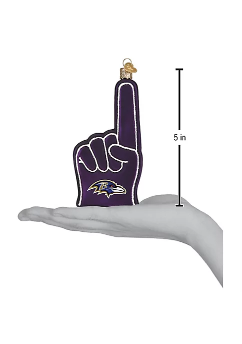 Cheapest π Old World π Christmas Old World Blown Glass π Christmas Ornament, Baltimore Ravens Foam Finger (#70318) π₯ 6 Cheapest π Old World π Christmas Old World Blown Glass π Christmas Ornament, Baltimore Ravens Foam Finger (#70318) π₯ - Image 4