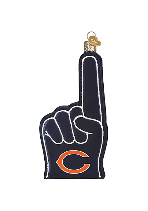 Best Sale π Old World π Christmas Chicago Bears Foam Finger Ornament For π Christmas Tree β€οΈ 3 Best Sale π Old World π Christmas Chicago Bears Foam Finger Ornament For π Christmas Tree β€οΈ