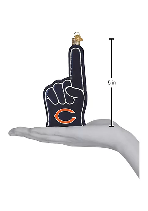 Best Sale π Old World π Christmas Chicago Bears Foam Finger Ornament For π Christmas Tree β€οΈ 6 Best Sale π Old World π Christmas Chicago Bears Foam Finger Ornament For π Christmas Tree β€οΈ - Image 4