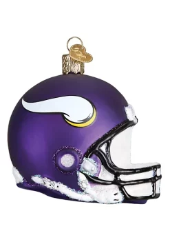 Best Pirce 🎁 Old World 🔔 Christmas Minnesota Vikings Helmet Ornament For 🔔 Christmas Tree 👍