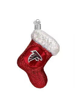 Flash Sale 😀 Old World 🎅 Christmas Atlanta Falcons Stocking Ornament For 🎅 Christmas Tree 👍