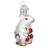 Best deal 🥰 Old World 🔔 Christmas Hanging Glass Tree Ornament, White Mouse 👏 -Old World Christmas Shop Belk 233