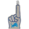 New 🔔 Old World 🎁 Christmas Detroit Lions Foam Finger Ornament For 🎁 Christmas Tree 😉 -Old World Christmas Shop Belk 2344