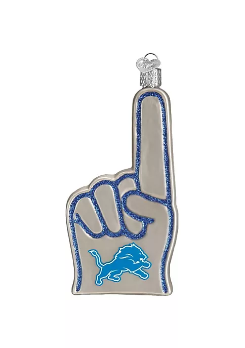 New π Old World π Christmas Detroit Lions Foam Finger Ornament For π Christmas Tree π 3 New π Old World π Christmas Detroit Lions Foam Finger Ornament For π Christmas Tree π