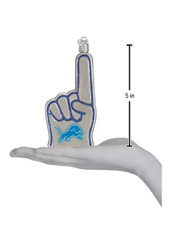 New π Old World π Christmas Detroit Lions Foam Finger Ornament For π Christmas Tree π 10 New π Old World π Christmas Detroit Lions Foam Finger Ornament For π Christmas Tree π -Old World Christmas Shop Belk 2347
