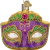 Coupon 💯 Old World 🔔 Christmas Mardi Gras Mask Glass Blown Ornament 👏 -Old World Christmas Shop Belk 2380