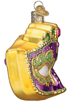 Coupon 💯 Old World 🔔 Christmas Mardi Gras Mask Glass Blown Ornament 👏 -Old World Christmas Shop Belk 2382