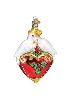 Flash Sale 🎁 Old World 🎄 Christmas Glass Blown Ornaments Two Turtle Doves (#16135) ⌛ -Old World Christmas Shop Belk 2420