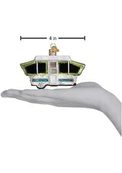 Buy 😍 Old World 🎄 Christmas Glass Blown Ornament Tent Camper For 🎄 Christmas Tree ❤️ -Old World Christmas Shop Belk 2433