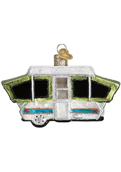Buy 😍 Old World 🎄 Christmas Glass Blown Ornament Tent Camper For 🎄 Christmas Tree ❤️ -Old World Christmas Shop Belk 2434
