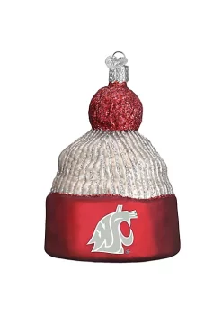 Best reviews of 👏 Old World ❄ Christmas Hanging Glass Tree Ornament, WSU Beanie 🤩 -Old World Christmas Shop Belk 2442