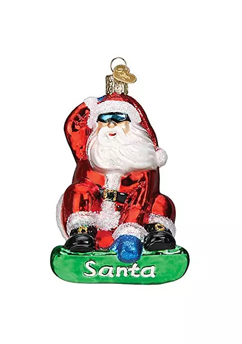 Best Pirce ๐ Old World ๐ Christmas Glass Blown Ornaments, Snowboarding Santa ๐ฅฐ 7 Best Pirce ๐ Old World ๐ Christmas Glass Blown Ornaments, Snowboarding Santa ๐ฅฐ - Image 5